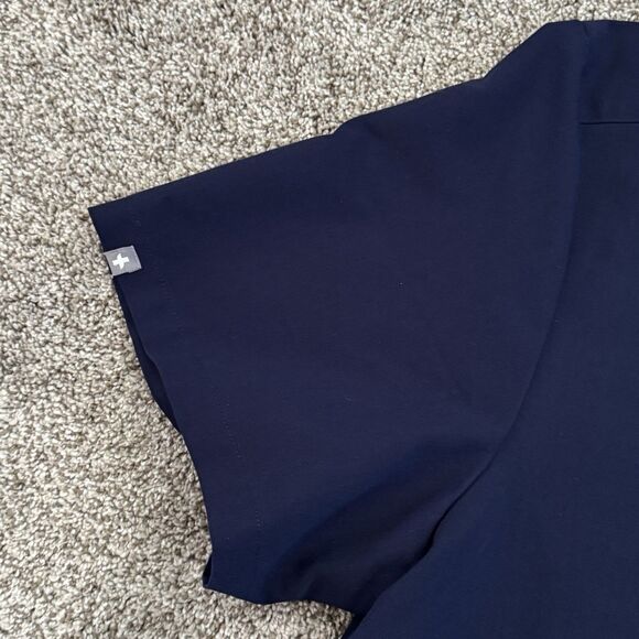 FIGS Chisec Three-Pocket Scrub Top TM3000 Navy Blue Men’s Size XXL 2XL - Picture 5 of 8